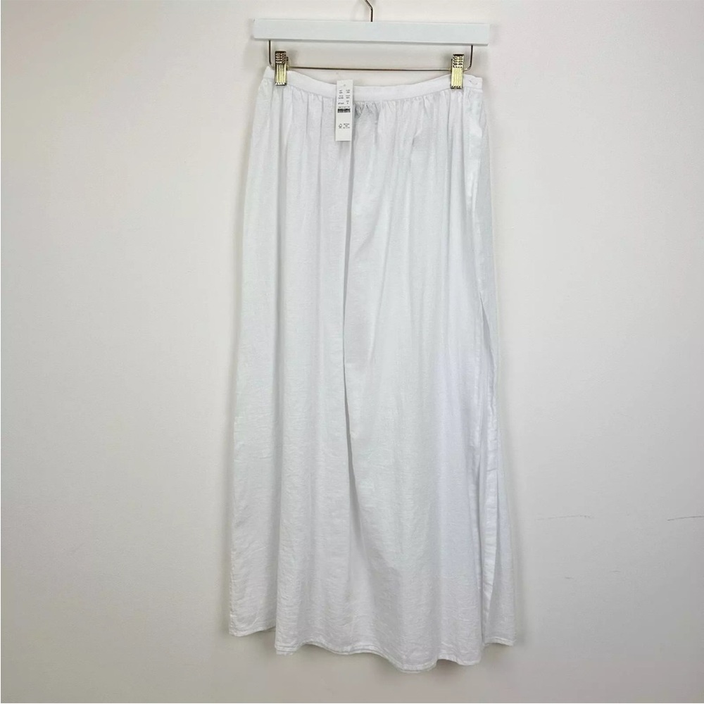 Jcrew Beach cotton white midi skirt - Picture 13 of 14